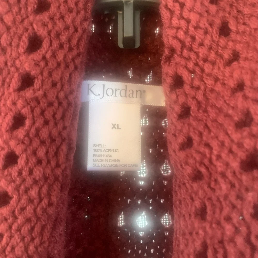 Maroon Cardigan by K Jordon - Picture 2 of 2